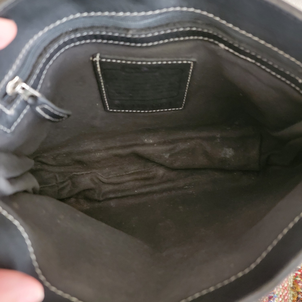 Coach Small Black Shoulder Bag - Picture 10 of 10